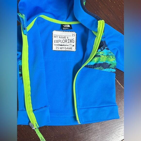 The North Face Fleece Full Zip Hoodie Jacket Baby Infant 6 - 12 Months - Picture 5 of 5